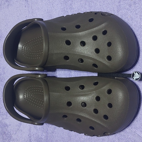 Crocs Baya Chocolate M 10/W 12 Clogs - Picture 1 of 4